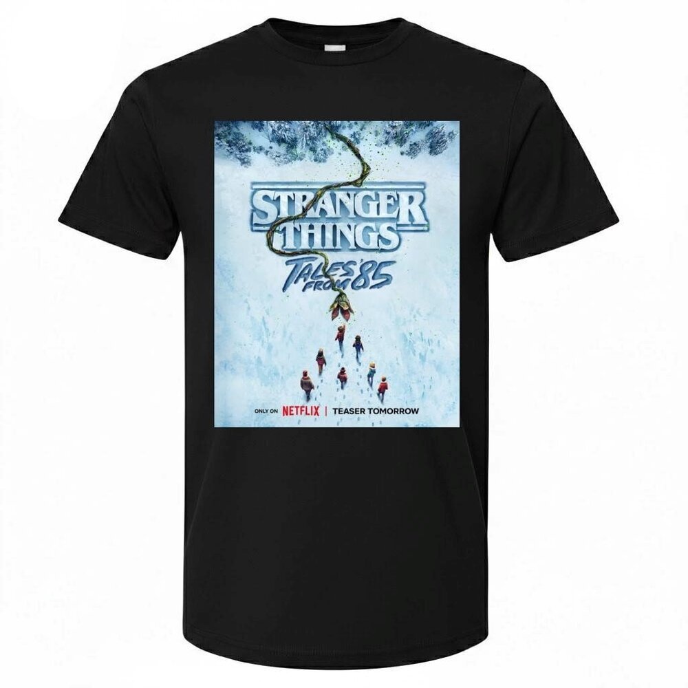 Stranger Things Tales From 85 Official Poster Only On T Shirt 91